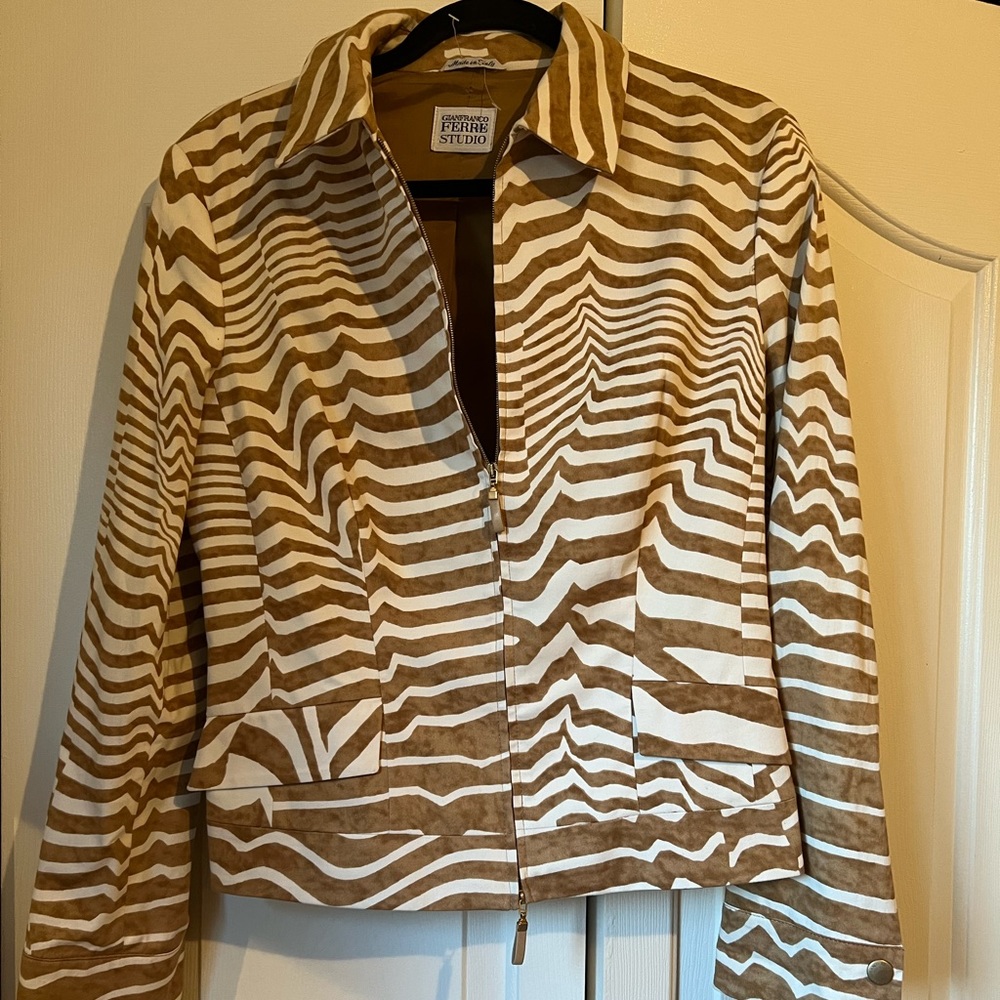 Vintage Printed Jacket - Picture 1 of 2